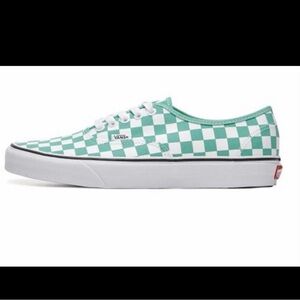 VANS Checkerboard ,Waterfall NWOT